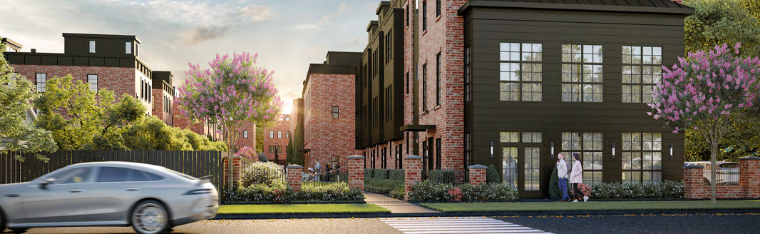 Luxury Townhomes Around the Park